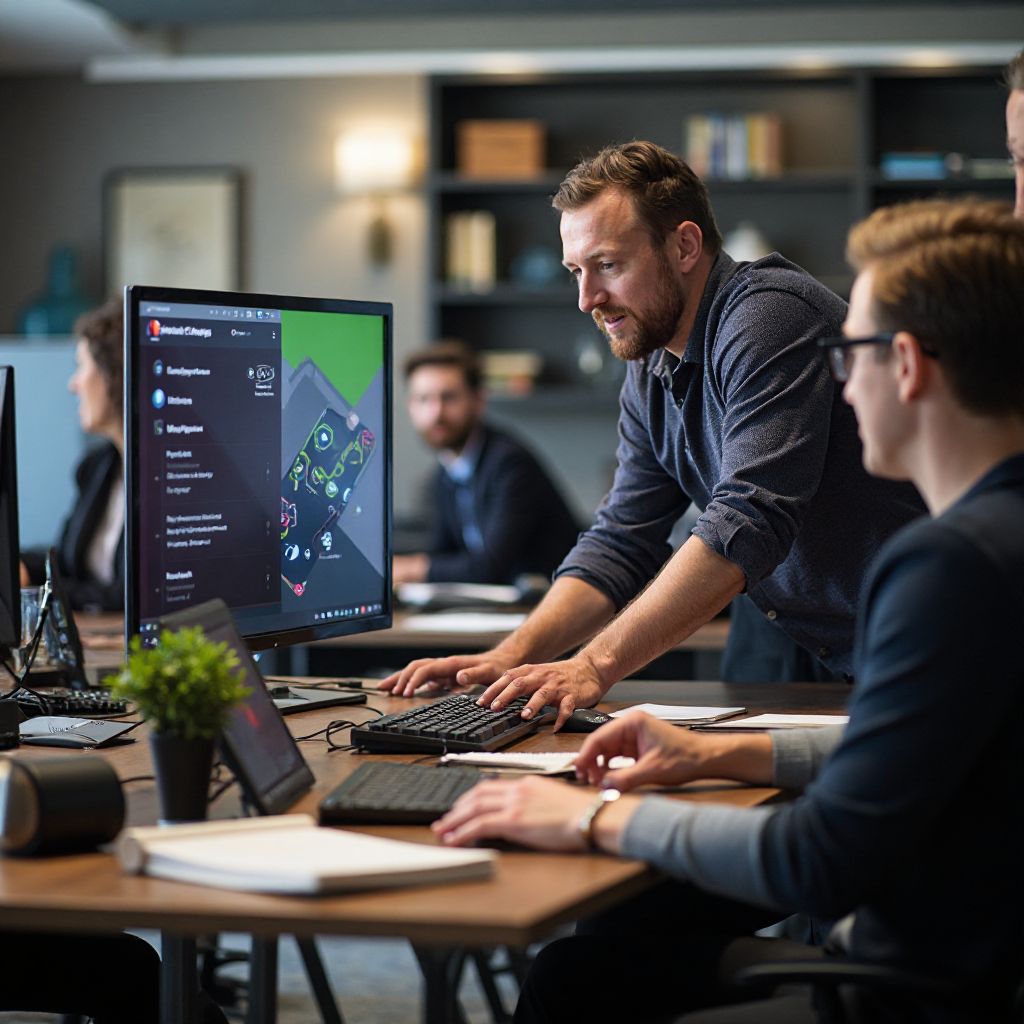 Game masters training session for customer experience excellence