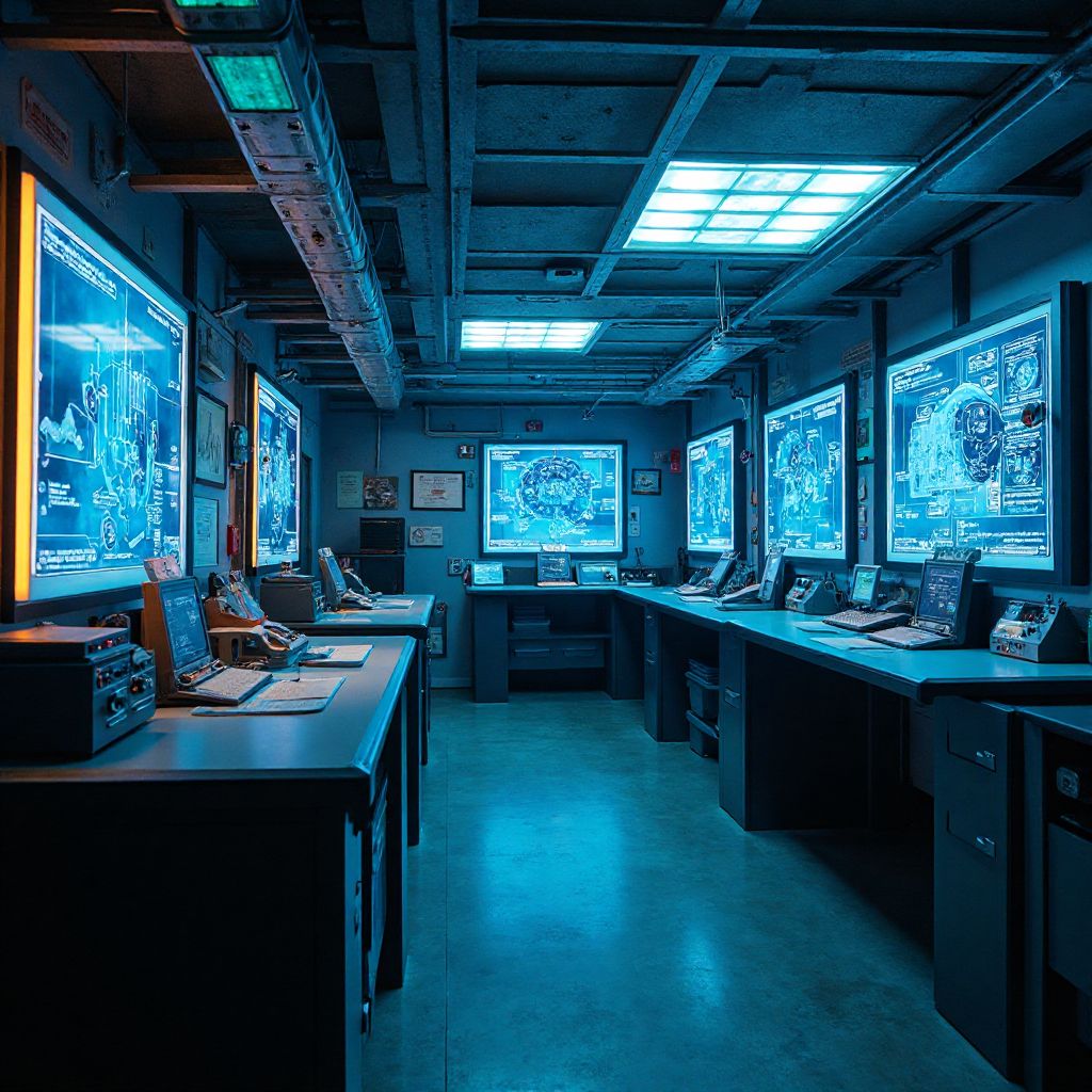 Futuristic Laboratory Escape Room